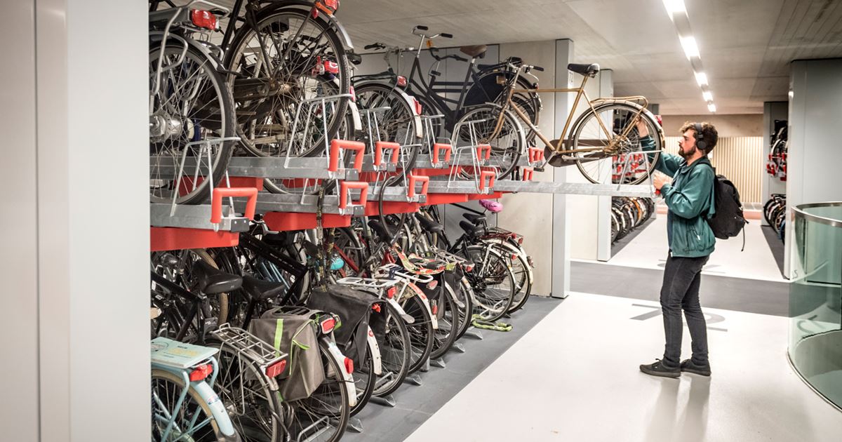 Cykelparkering i kombination kollektiv